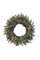 Perfect Holiday 24" Pre-lit Carolina Spruce Wreath With Pine Cones And Red Berry Clusters